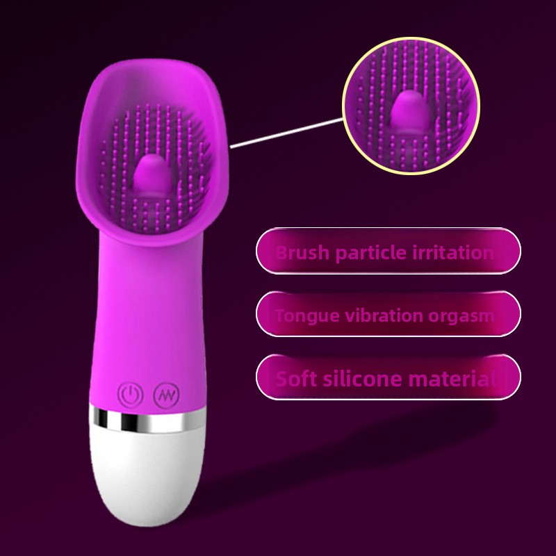 Amazon Hot-Selling Female Masturbator Poison Dragon Tongue Licking Multi-Frequency Vibrator Stimulating Adult Sex Toys Factory