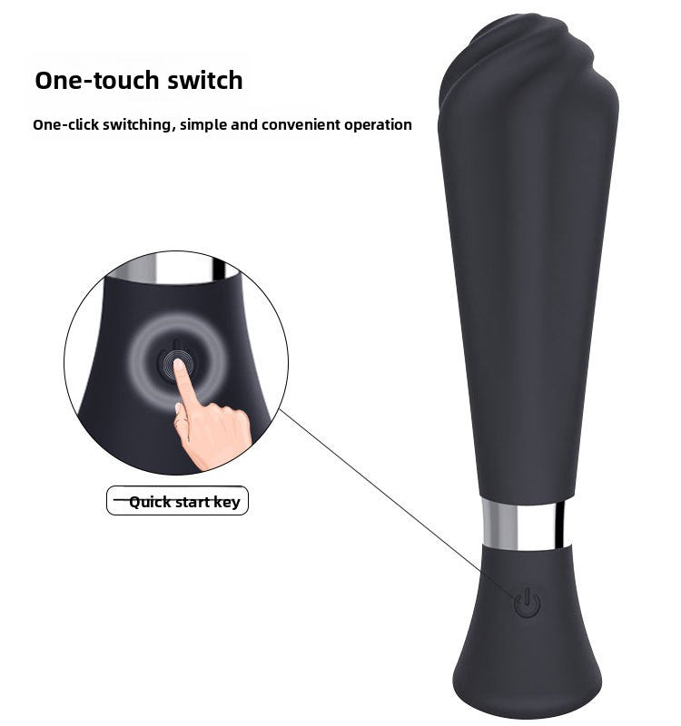 Cross-Border Foreign Trade Female Ice Cream AV Vibration Massage Stick Adult Sex Product Climax Masturbation Device Toy Wholesale