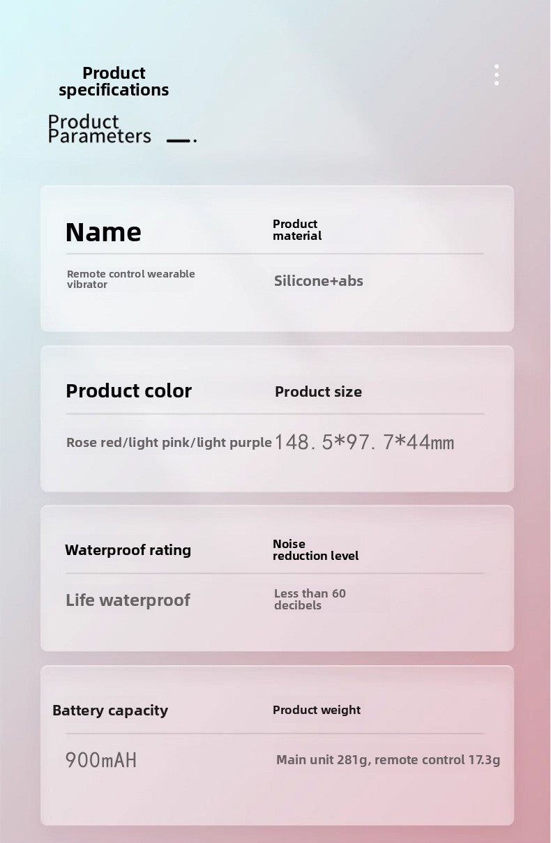 Wireless Remote Control Female Invisible Wearable Vibrator Pulse Instant Orgasm Dildo Masturbator Sex Toy