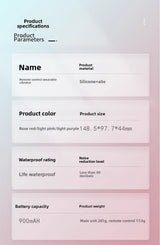 Wireless Remote Control Female Invisible Wearable Vibrator Pulse Instant Orgasm Dildo Masturbator Sex Toy