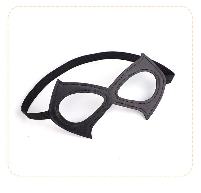 SM Props Sexy Eye Mask Couple Flirting Teasing Role Play Cat Girl Light Blocking Eye Mask Adult Products