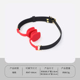 SM Props Sex Oral Ball Female M Training Deep Throat Oral Bite Ring Forced Mouth Opening Bone Silicone Mouth Gag Cat Whiskers Mouth Shackle