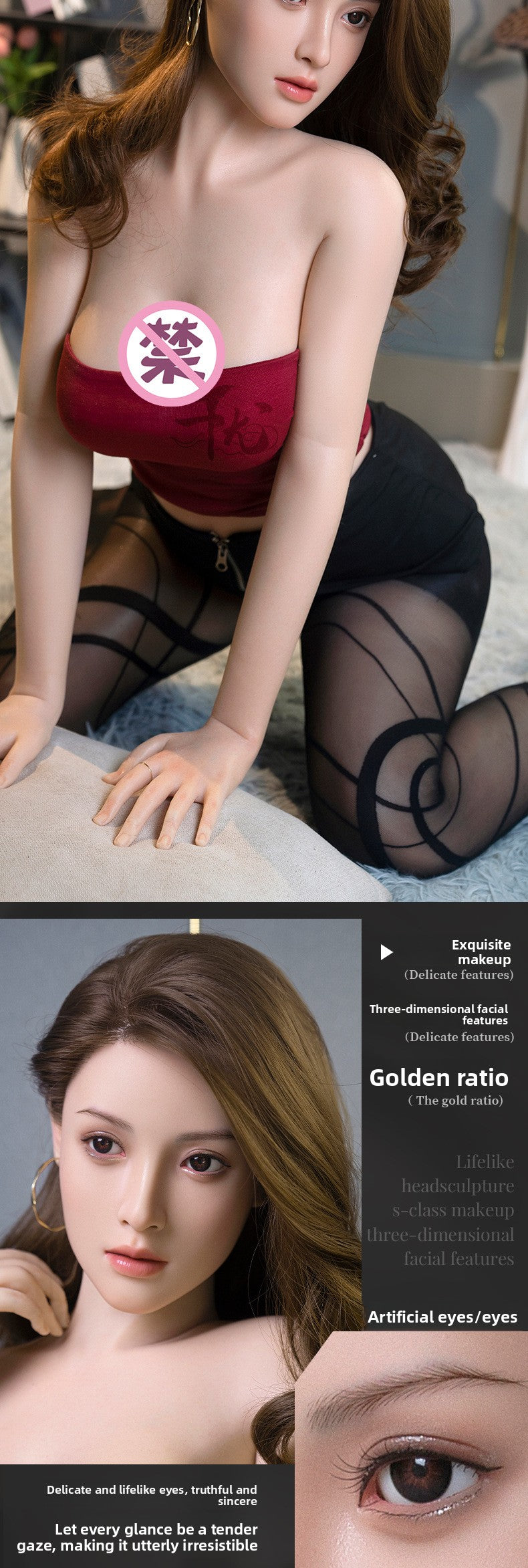 Realistic Male Adult Sex Toy Lifelike Silicone Full Body Non-Inflatable Doll