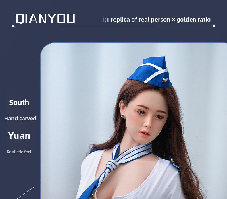 New Wholesale Realistic Female Human Version Intelligent Robot Stewardess Sexy Temptation Girlfriend Can Allow Blowjob Full Body