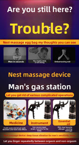 Semen Locking Ring Male Masturbator Testicle Trainer Penis Sleeve Adult Products Semen Locking Vibrating Ring