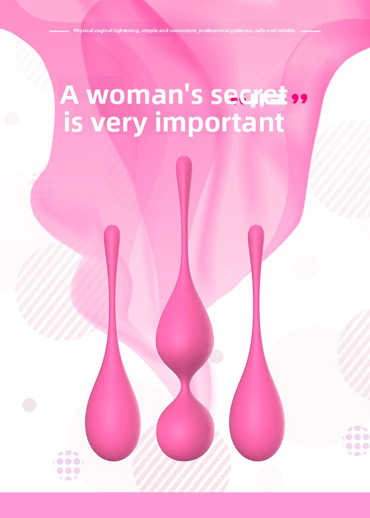Vaginal Dumbbell Exercise Private Part Tightening Repair Shrink Ball Postpartum Recovery Set Female Adult Sex Toys