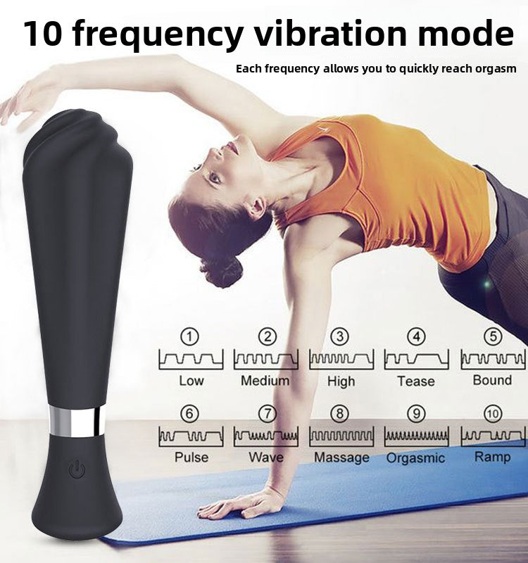 Cross-Border Foreign Trade Female Ice Cream AV Vibration Massage Stick Adult Sex Product Climax Masturbation Device Toy Wholesale