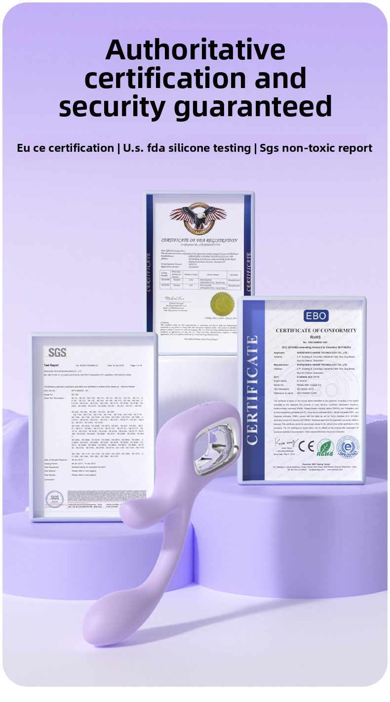 Female G-Spot Vibrator Hard Rod Body Enhancing Vibration Clitoris Adult Female Masturbation