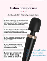 Hot-selling Lightning Vibrator Female Masturbator Large AV Stick USB Charging