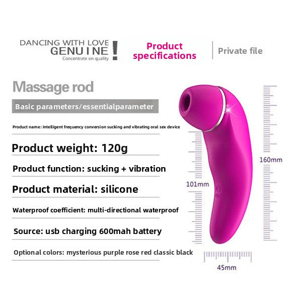 Female Instant Vibrating Sucking Masturbator Vibrating AV Massager Adult Products Erotic