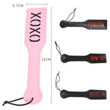 Adult Sex Toys SM Props XOXO Leather Letter Spanker SP Punishment Training Sex Discipline Ruler Manufacturer