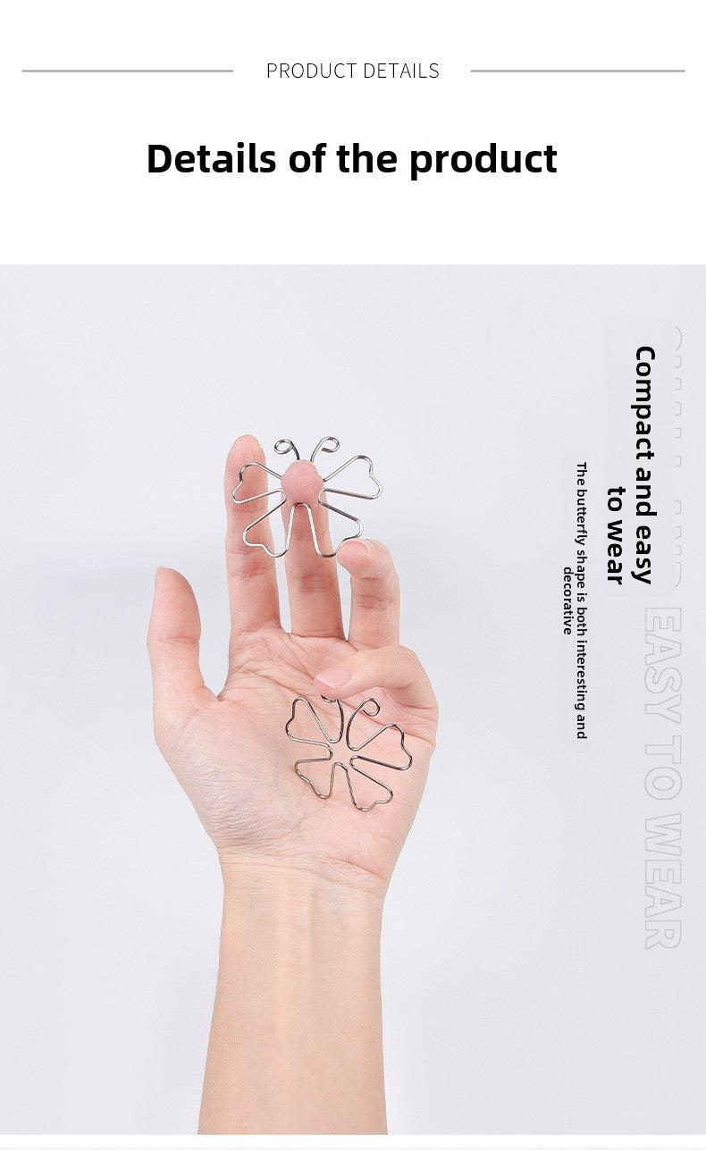 Female SM Props Erotic Nipple Clamps Female Slave Training Invisible Nipple Clamps for Outdoor Use