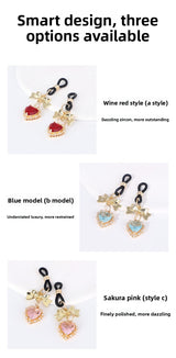 SM Sex Toys for Women Masturbation Toys Erotic Clitoral Clips Torture Training Bowknot Heart-shaped Nipple Clips Nipple Binders