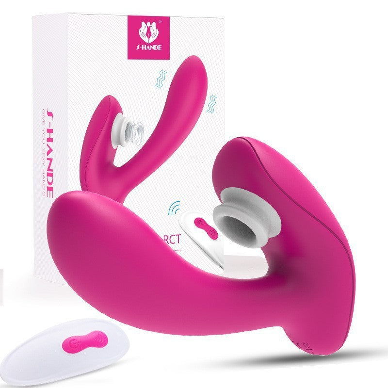 Vibrator for Women Wearable Remote Control Vibrating Egg Female Products G-Spot Cake Trend Sucking Vibrator