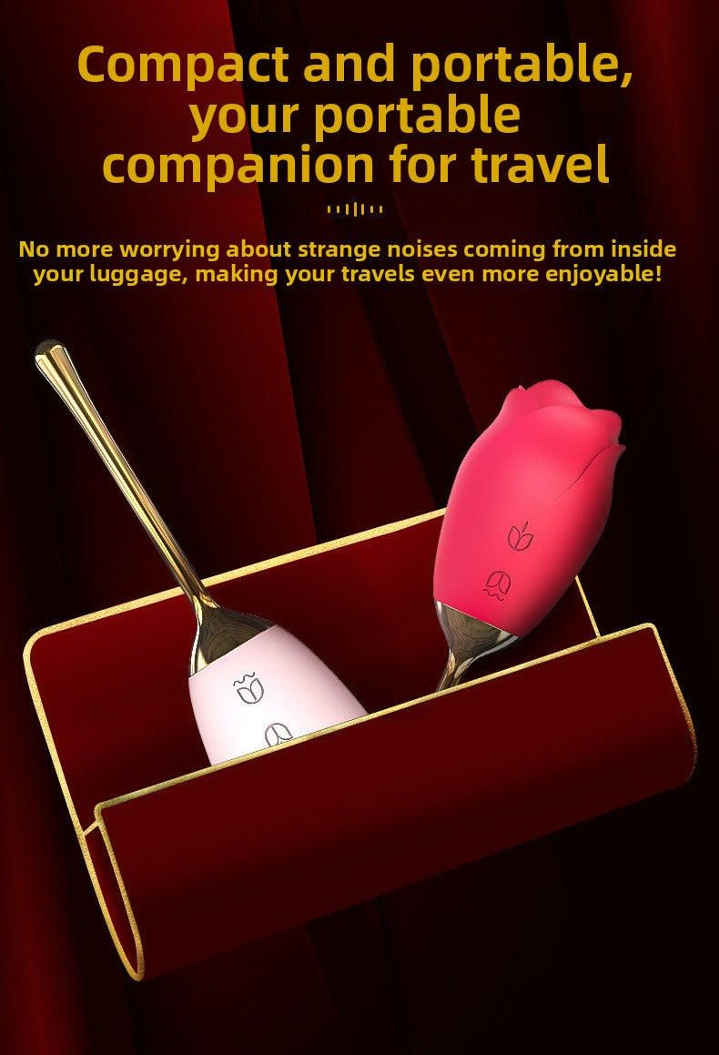 Gift Rose Tongue Licking Vibrator Sex Toys Female Products Pleasure Device Adult Sex Products Female Use Device