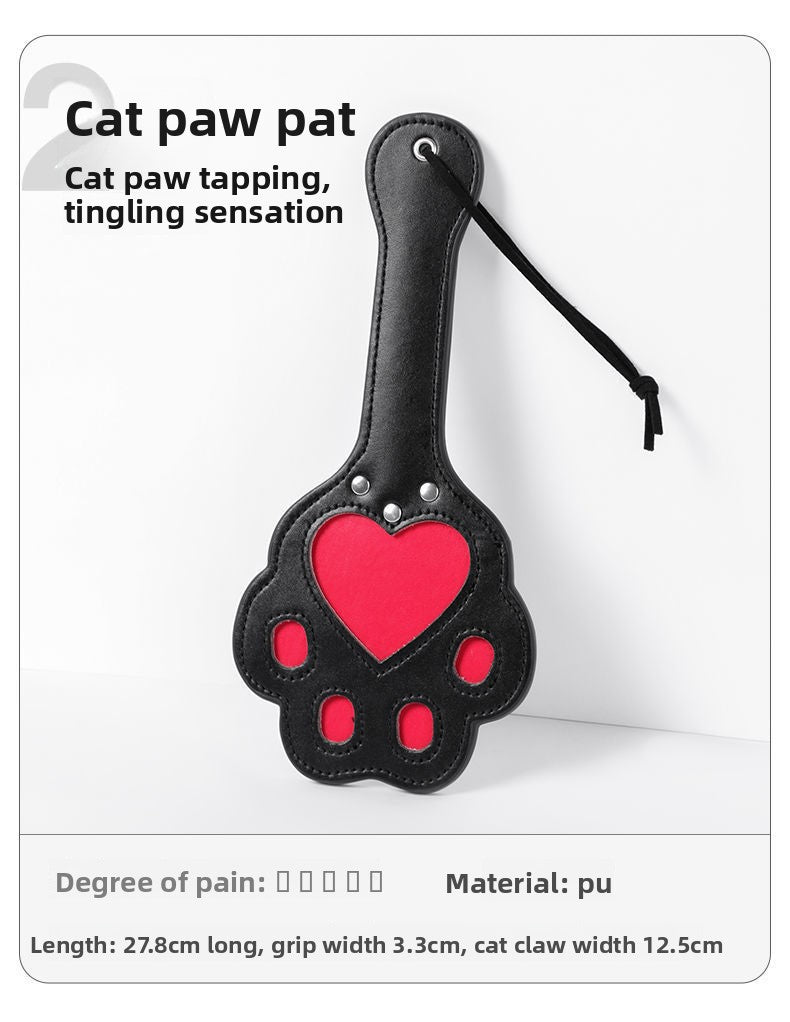 Punishment Training SM Props Acrylic Ruler Spanker Erotic Leather Spanker SP Leather Whip Pointer Alternative Adult Products