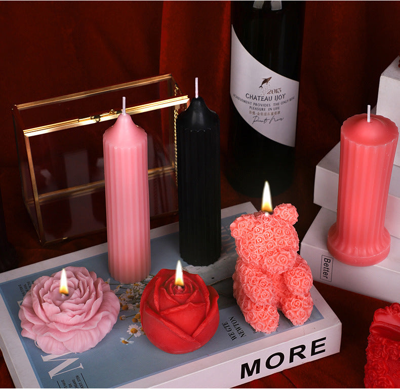 SM Sex Toys Cat Paw Rose Flower Low Temperature Candle Female Bed Props Alternative Passion Training Wax Drop Gift