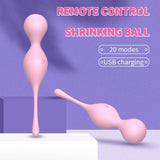 Female Shrink Ball Invisible Wearable Vibrator Wireless Remote Control Flirting Masturbator Adult Sex Toys Factory