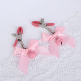 Sex Toys Props Bow Bell Nipple Clips Female Flirting Teasing Nipple Clips