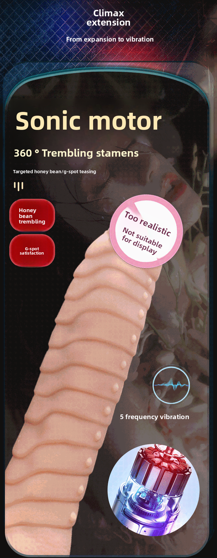 Fake Penis Realistic Telescopic Swinging Dildo Realistic Female Silicone Masturbator Vibrator Adult Sex Toys