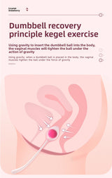 Vaginal Dumbbell Pelvic Floor Muscle Repair Sex Toys Kegel Ball Dumbbell Vaginal Exerciser Can Be Pasted