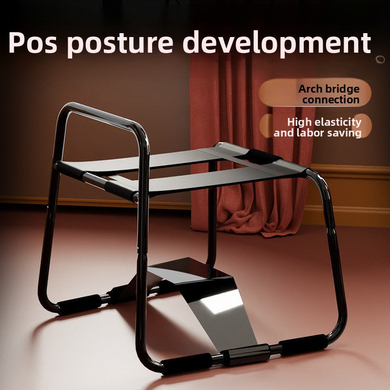Foldable Sex Chair SM Training Props Sex Toys Couple Sex Aid Tools Adult Products