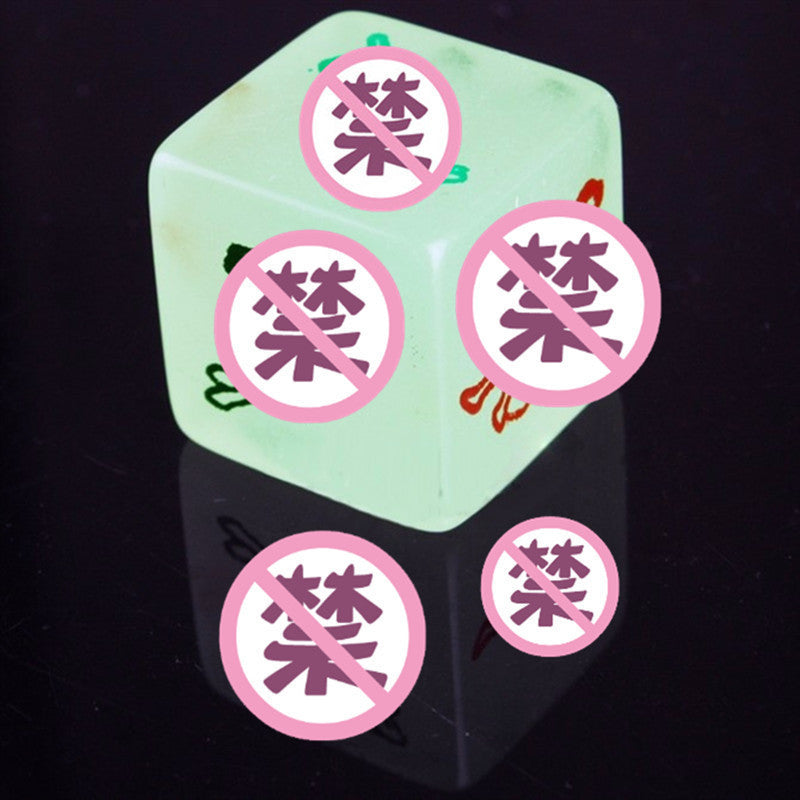 Sexy Dice Luminous Dice Couple Foreplay Flirting Toys Dice Adult Products Gift