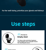 Seductive Prostate Backcourt Massager Male and Female Masturbation Orgasm Model for Adults