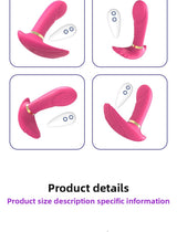 Wireless Remote Control Female Wearable Vibrator Dildo G-Spot Masturbator Constant Temperature Heating Adult Sex Toy