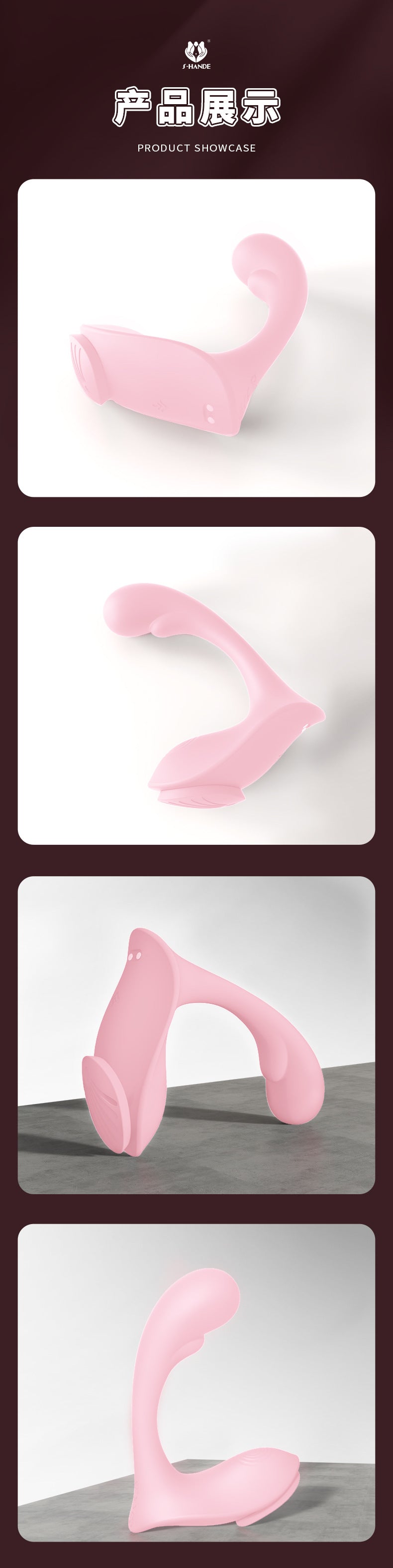 Remote Control Vibrator for Women, Wearable Adult Sex Toy, Invisible Wearable Vibrator for Underwear, Wearable Outside, Non-Virginity