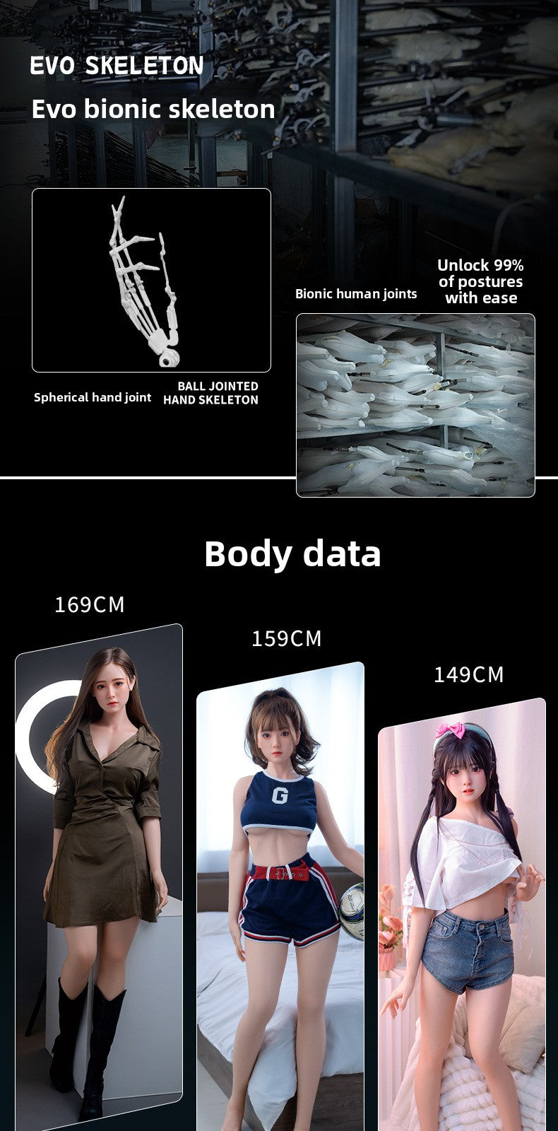 Full Silicone Doll Adult Sex Toys Male Non-Inflatable Doll Full Body Realistic Life-Size Silicone Doll