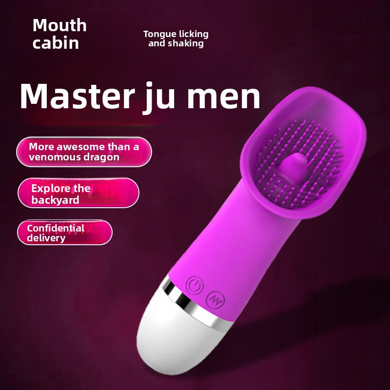 Hot-selling Female Masturbator Poison Dragon Tongue Licking Multi-frequency Vibrator Stimulating Adult Sex Toys