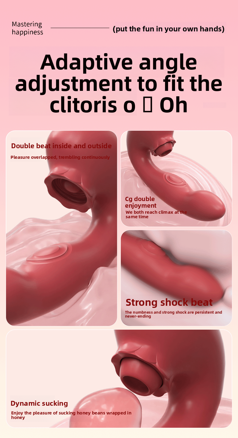 New Vibrator Female Masturbator Adult Toy Insertion Patting Adult Sex Toy Vibrator