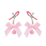 Sex Toys Props Bow Bell Nipple Clips Female Flirting Teasing Nipple Clips