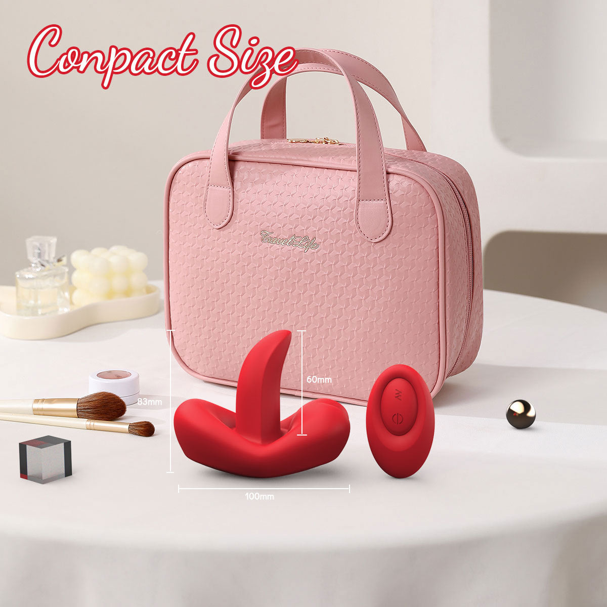 AITT Female Toy Strong Vibration Silent app Remote Control Vibrator for Outdoor Wear, Sexy Instant Trendy Magic Vibrator