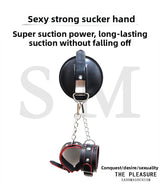 Sexy Bathroom Suction Cup Handcuffs Binding Restraint Props Training Couples Flirting Adult Supplies Training Torture Tools