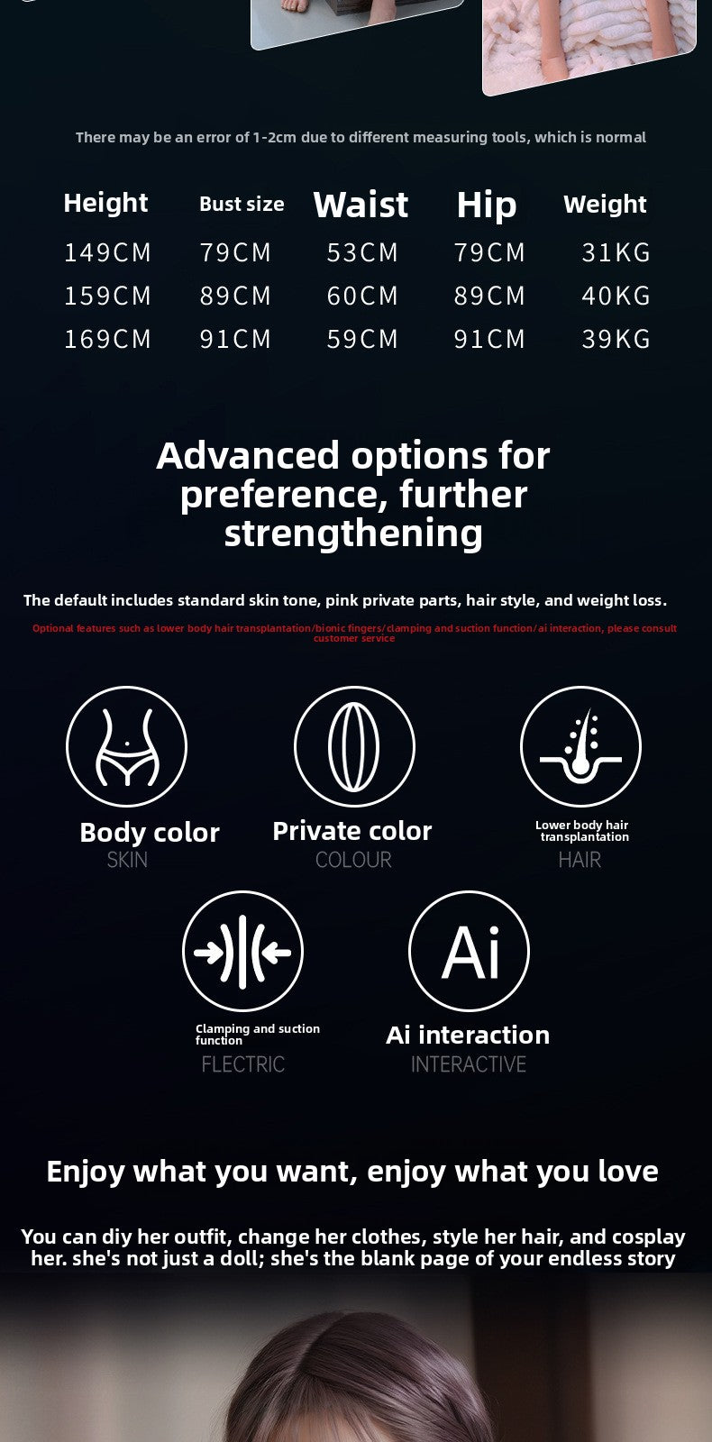 Full Body Doll Male Realistic Version Adult Sex Toys Sex Doll Non-Gel Inflatable Silicone Doll