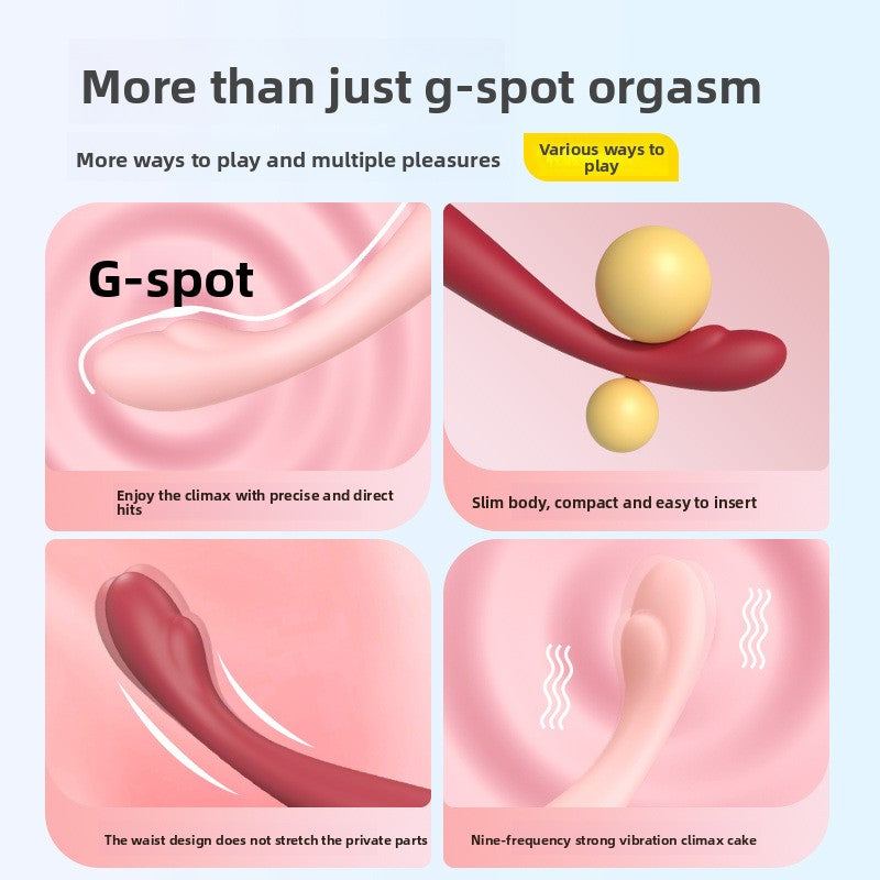 Trendy Pen Orgasm Artifact Masturbator for Women G-Spot Stick with Dragon Bone Adult Sex Toys Instant Orgasm Vibrator