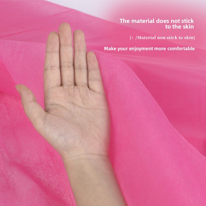 SM Props Waterproof Non-Woven Fabric Sexy Bed Sheet 2*1.5m Essential Oil Massage Wax Drop Disposable Bed Sheet Adult Products