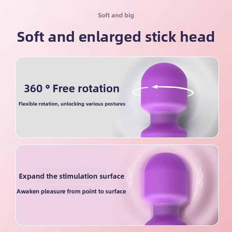 AV Female Masturbator Vibrating Massage Stick Clitoral Stimulation G-Spot Orgasm Adult Sex Toy