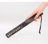 Sex Toys SM Props Rivet Dragon Bone Spanker Couple Training Spanking Abusive Torture Tool Leather Spanker Adult Products