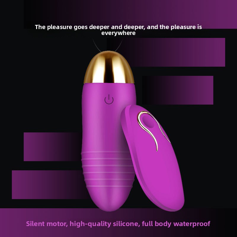 Female Wireless Vibrator Remote Control Silent Female Masturbator