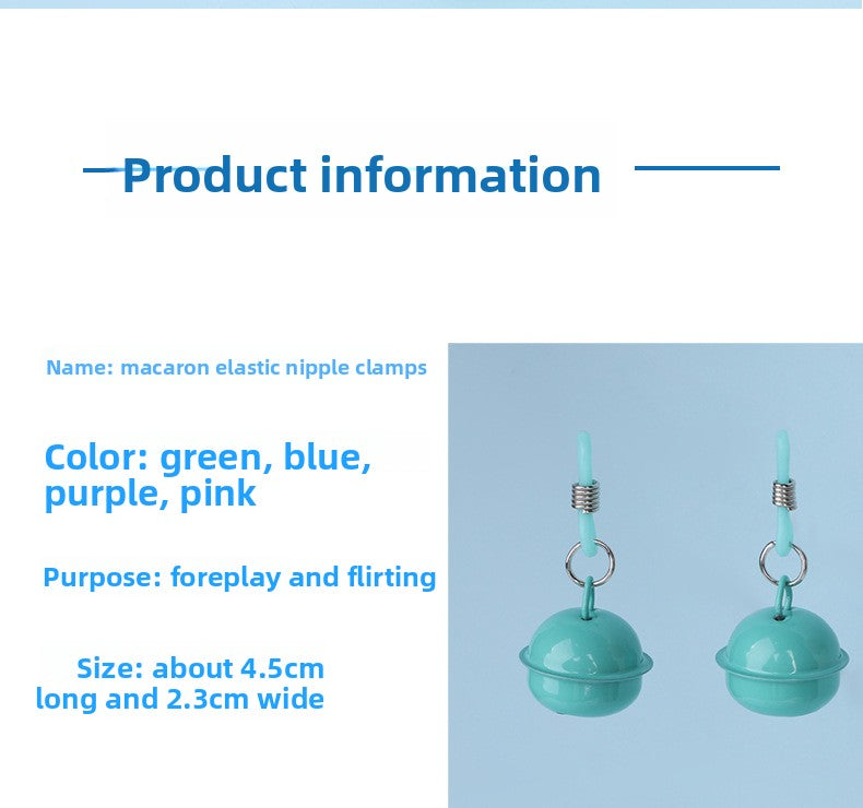 Sex Toys SM Props Silicone Nipple Clamps Rubber Bands Nipple Binders for Women Teasing Restraint Nipple Clips