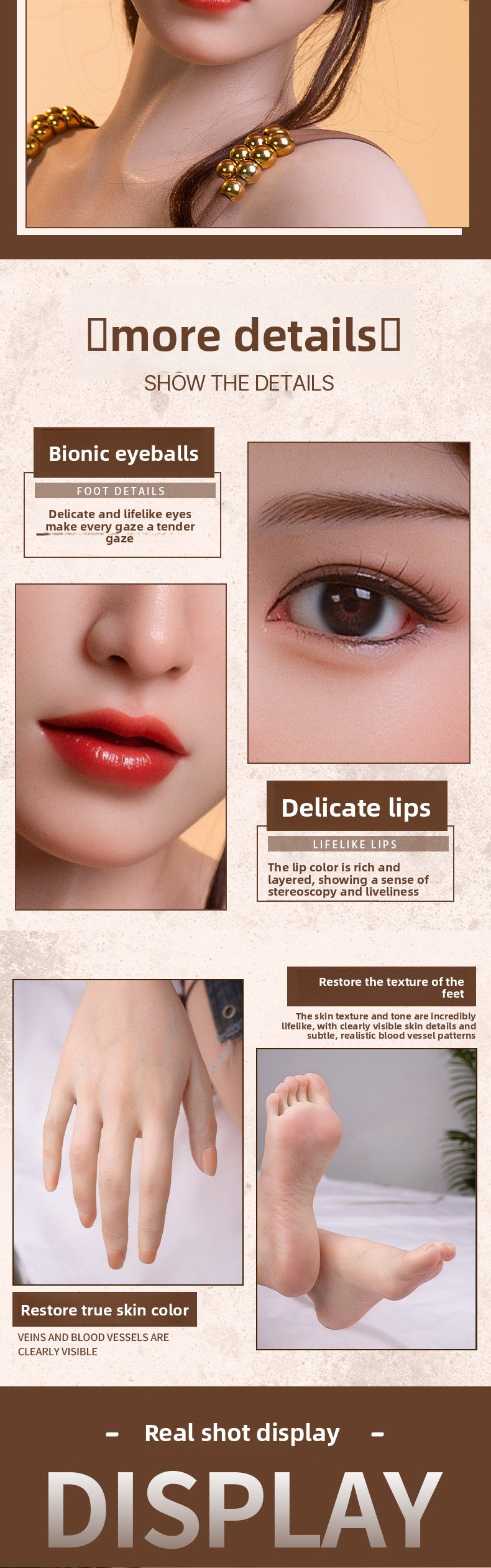 Realistic Full-Body Male Silicone Inflatable Doll for Adults, Girlfriend Doll, Sex Toy