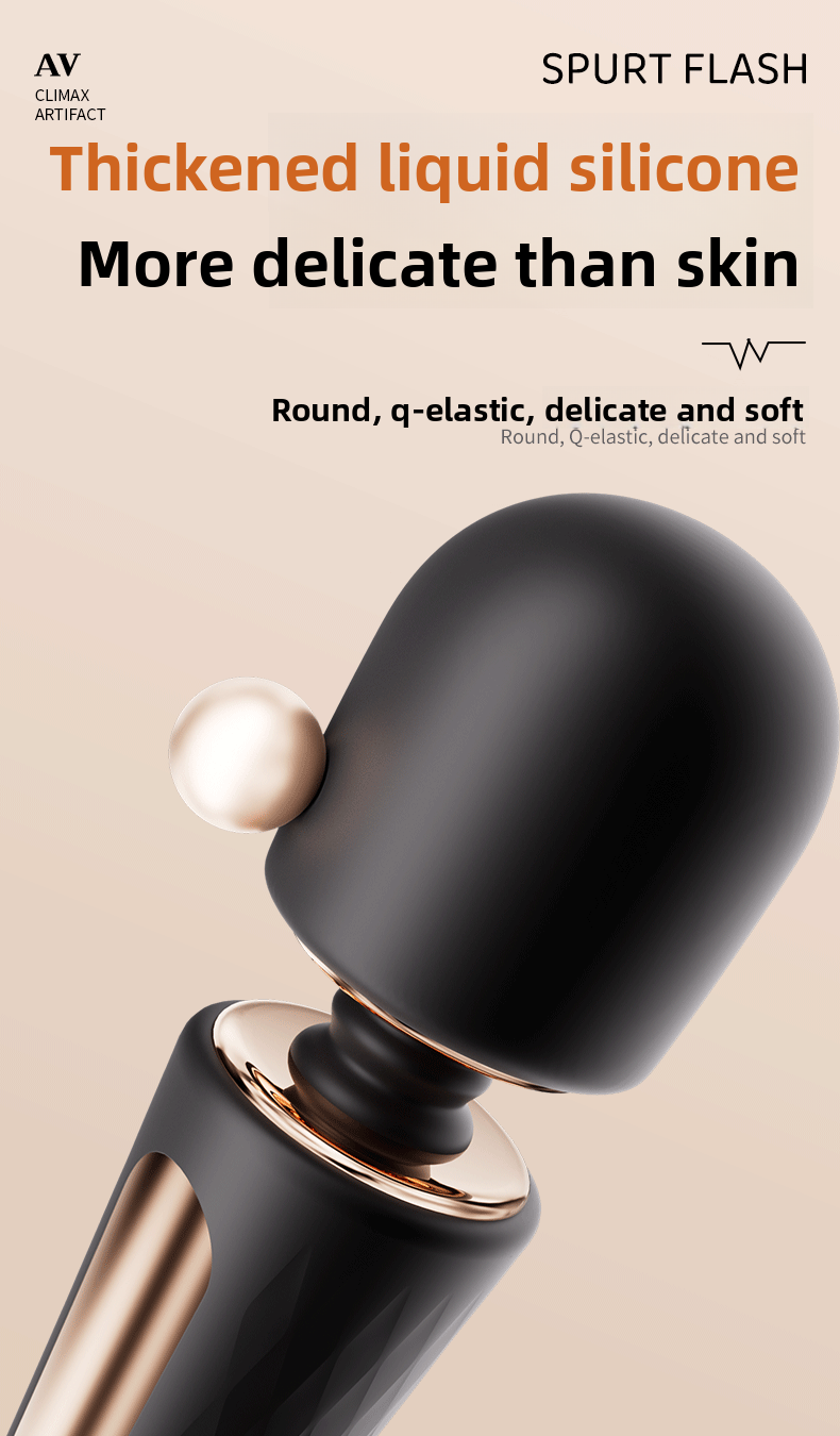 Strong Vibration Shoulder and Neck Massager Muscle Relaxation Female High Frequency Vibration Electric Full Body Meridian AV Massager