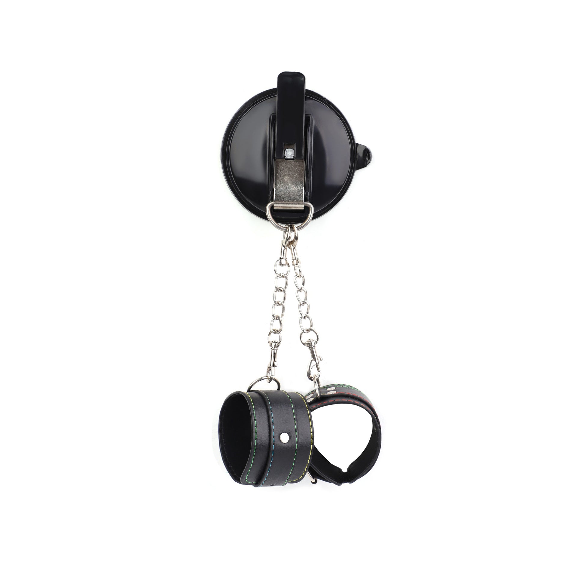 Bathroom SM Suction Cup Handcuffs Wall Binding Restraint Handcuffs Female Punishment Props Couple Sex Toys