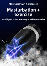 Sucking Heating Penis Trainer Male Masturbation Male Masturbator Exercise Cup Masturbation Aircraft Cup