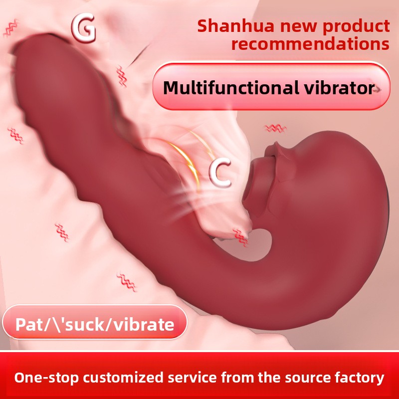 New Vibrator Female Masturbator Adult Toy Insertion Patting Adult Sex Toy Vibrator