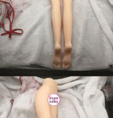 Male Leg Mold Lower Body Skeleton Long Legs Inverted Mold Diyenu Real Doll Double Hole Double Channel Inverted Mold Big Long Legs