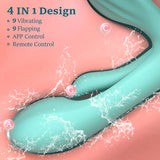 New Female Masturbation Massager Wearing Vibration APP Massage Stick Adult Sex Toy